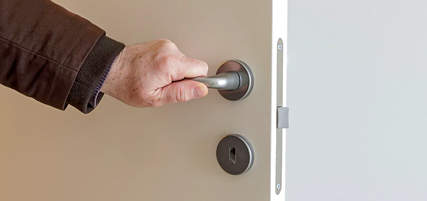 Restroom Locks Privacy Bolt Installation in Nuevo, California